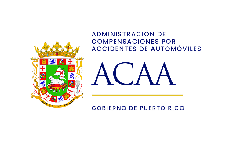 Logo de la Administración de Compensaciones por Accidentes de Automóviles (ACAA), Gobierno de Puerto Rico