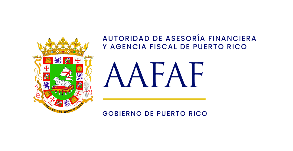 Logo de la Autoridad de Asesoría Financiera y Agencia Fiscal de Puerto Rico (AAFAF), Gobierno de Puerto Rico
